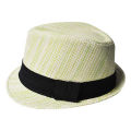 Χαρτί άχυρο καπέλο με πολυεστέρα Hatband Xf1103-1