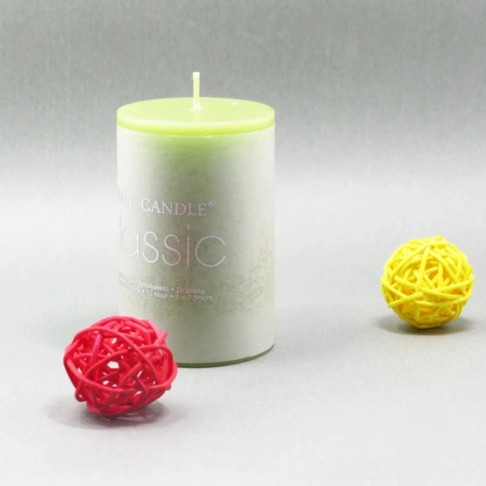 Home Decoration White Table Candle 300g