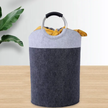 Quality Oversized Felt Storage Basket Laundry Hamper