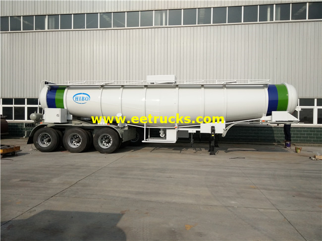 21,000L Sulfuric Acid Transportation Trailers