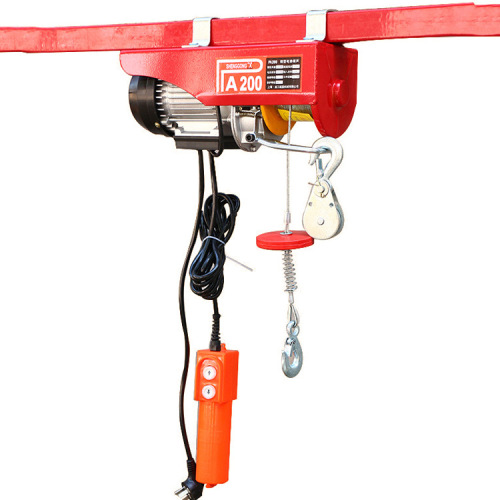 Monorail Hoist Mini Wire Rope Hoist Electrical