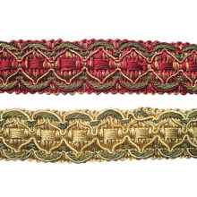Gimp Braid for Curtain Lampshade Fabric Drapery, Customized Desigsn Accepted
