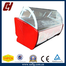 Italiana Gelato Ice Cream Showcase Display Freezer