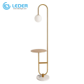 LEDER Grands Lampadaires Blancs