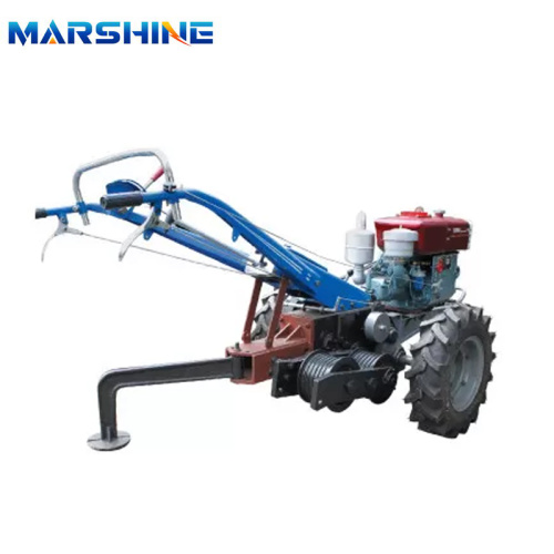 Two Wheel Walking Tractor Cable Pulling Machine