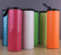 Parede dupla de 500ML canecas de aço inoxidável Thermos Flask