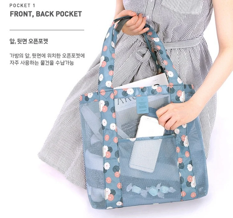 OEM Cheap Handbags Printed Pattern Custom Canvas Tote Beach Bag Handbags Custom Logo Beach Bag