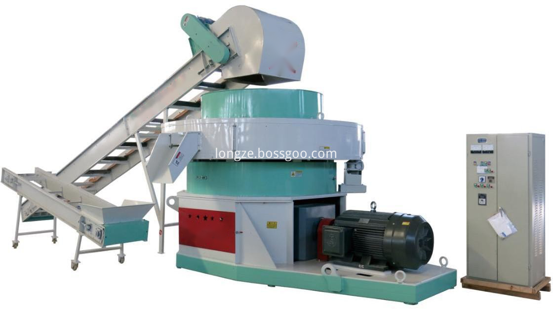 الفحم Briquette Straw Hay Briquetting Press Biomass Briquette Machine