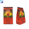 Colorful printed customzied side gusset coffee packaging bag