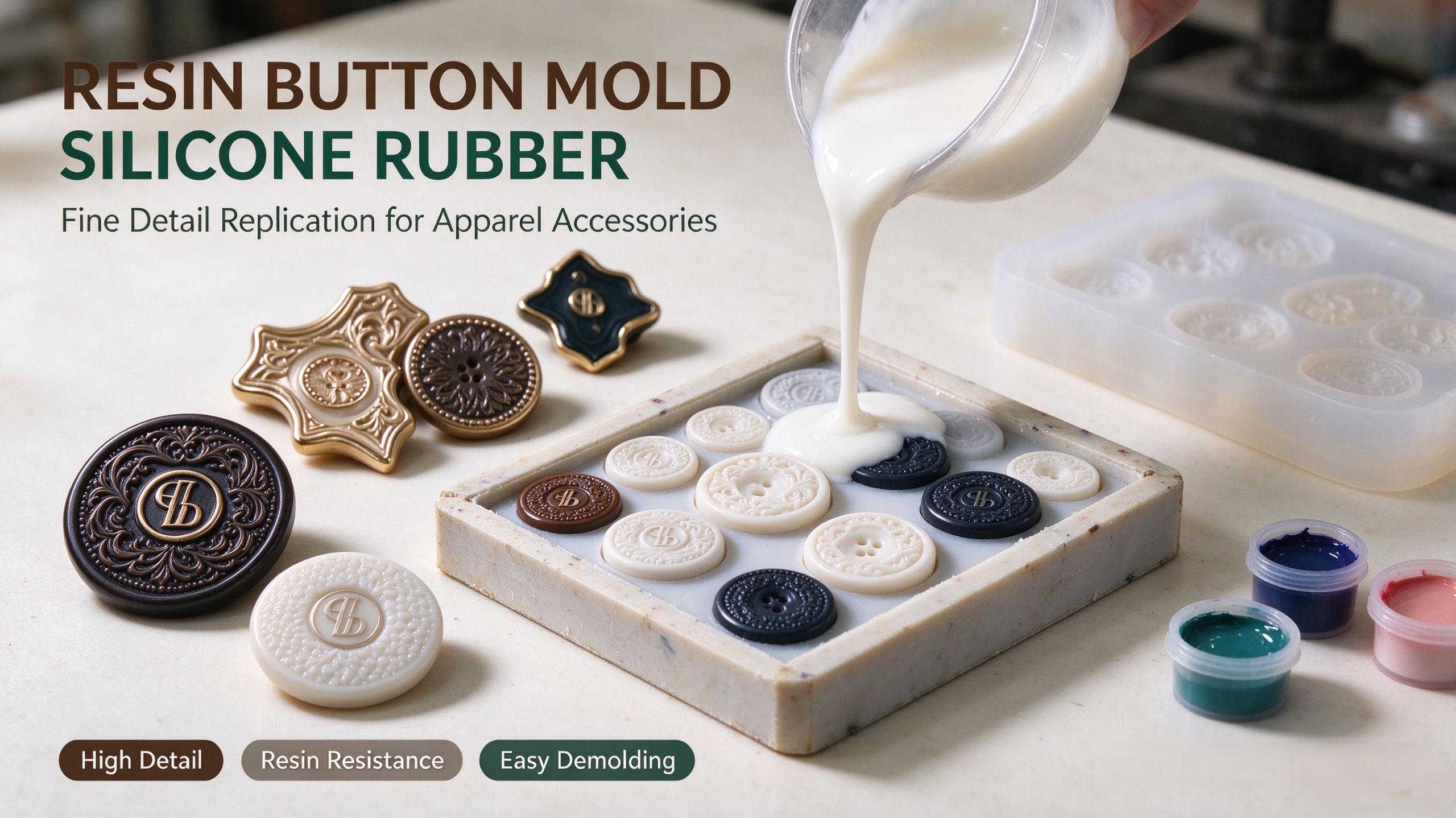 Badhanka Resin Mold Silicone Rubber 3 Resin Button Mold Silicone Rubber 3