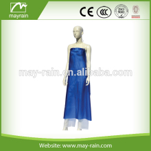 2016 promotion waterproof pvc lady body aprons