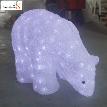 Popular party led plastic animals garden pond decorations with high quality