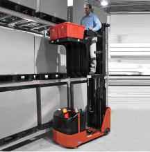 Electric Aerial Order Picker Lifter 500Kg - 4.8M Working Platform