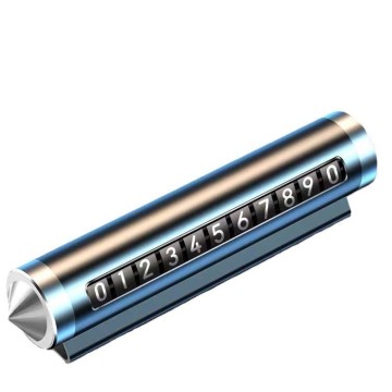 Temporary Parking Signs with Car Window Breaker Escape Hammer