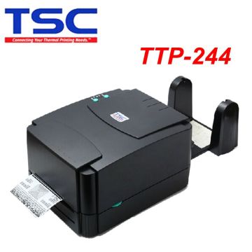 TSC TTP244 plus satin ribbon printing machine