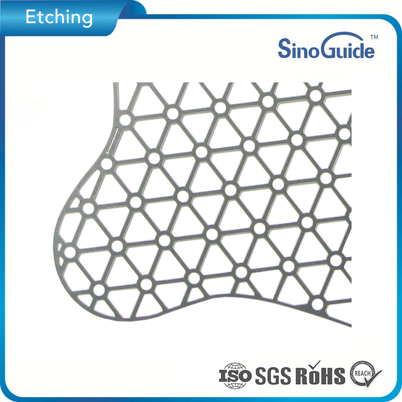 Photo Etchedcranial Mesh For Medical Implant B