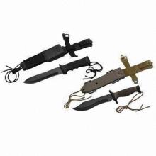 Hunting Knives with Aluminum Handle, Durable and Attractive Design