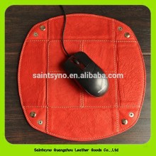 Private logo printed leather custom mouse pad 15016