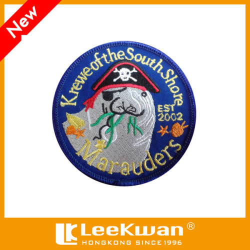 holiday embroidery badge/embroidery patch for hallowmas/embroidery applique for garments accessories