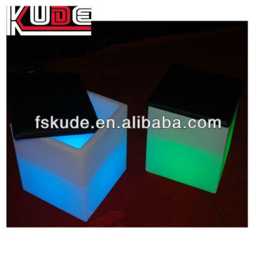illuminating cube with cushion furniture sitting cube led cube with usb