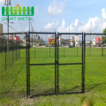 Nuevo diseño de seguridad personalizada Black Chain Link Fence