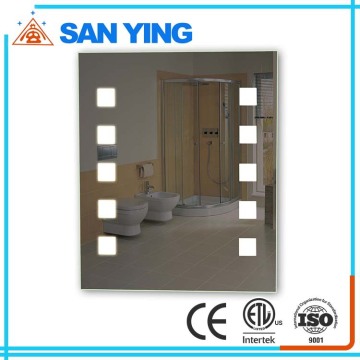 Decorative frameless mirrors