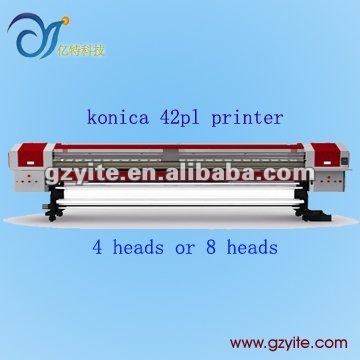 3.2m 1440DPI xaar solvent printer