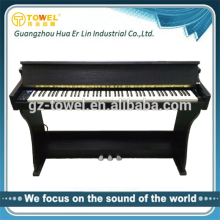 Upright electric piano synthesizer 88 keyboard