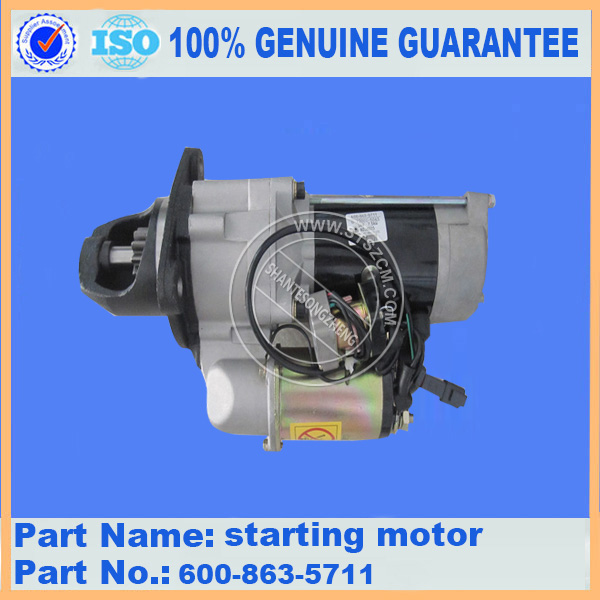 PC360-7 PC300-8 SAA6D114 indító motor 600-863-5711