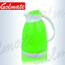 1000ML PLASTIC VACUUM JUG COFFEE POT TEA FLASK WITH GLASS LINER
