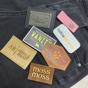 Custom Leather Patches and Name Tags