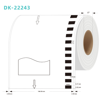 brother compatible label roll tape