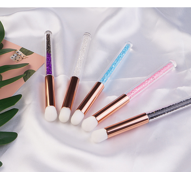 Acrylic Crystal Cleaning  Brush Eyelash Extension Cleanser Brush Eyelash Cleaner Cleaning The Nostril Makeup Brush