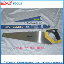 Double color plastic handle hand saws for cutting trees