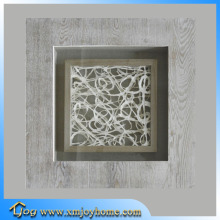 Oriental Decorative Framed Handmade Paper Wall Art - Abstract Lines