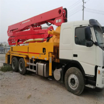 Paramètre technique du camion pompe Sany ISUZU remis à neuf de 37 m