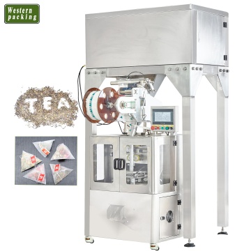 Automatic Non-Woven Nylon Pyramidal Tea Bag Packing Machine