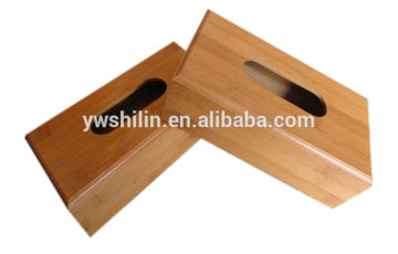 rectangle bamboo tissue Box