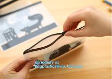 LDPE PP PVC FOIL plastic slider zip ziplock clothing packaging bag with zipper, PE recloseable zipper bag, Eco-friendly Slider Z