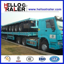 40ft load 2*20ft container trucks and trailers transport