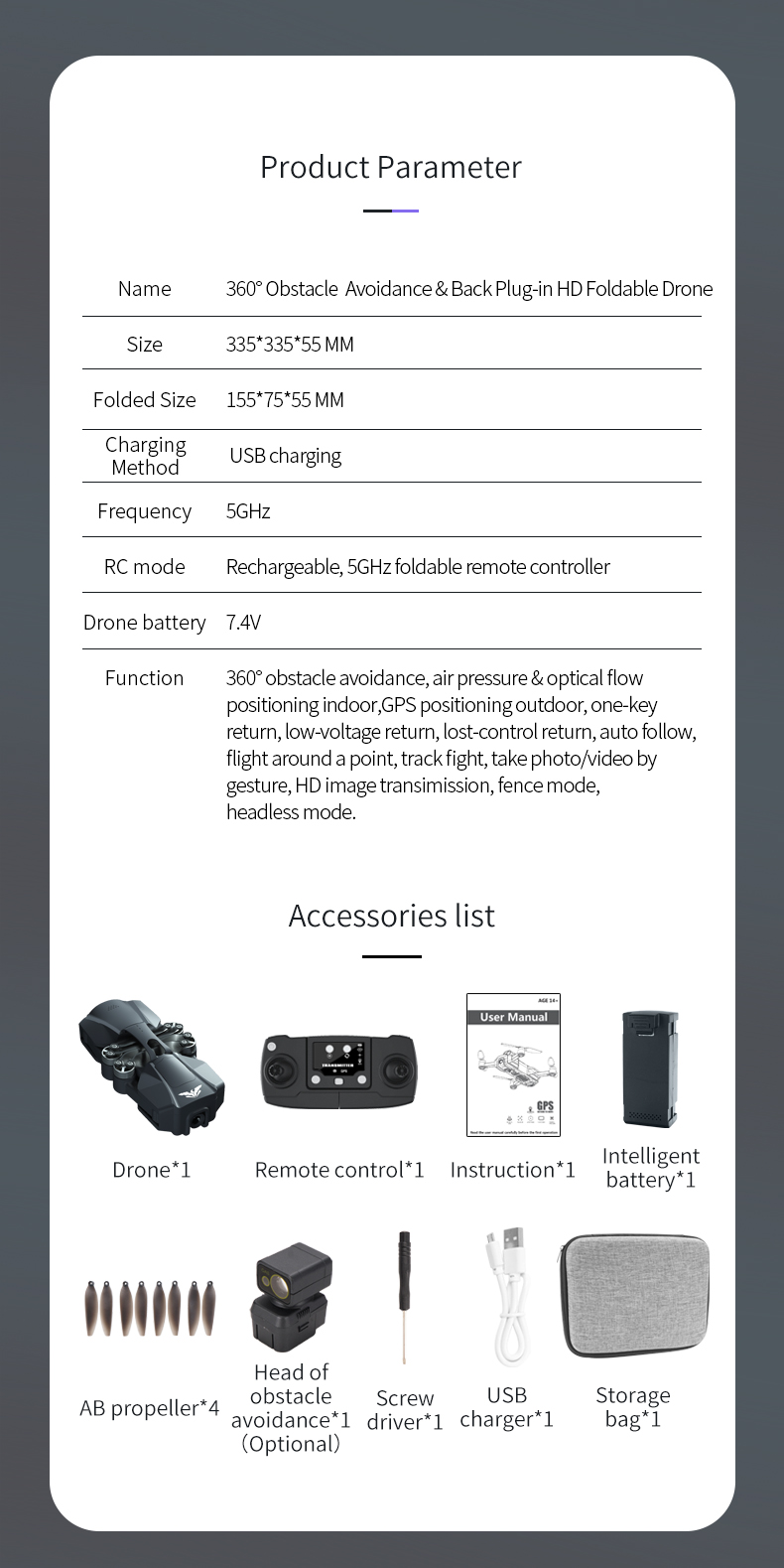 2022 New In Sale JJRC X23 drone One hundred percent original 360 obstacle avoidance Fast delivery