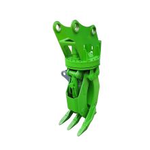 Electric Control Clamping Excavator Hydraulic Wood Grapple Clamp with 360 Degree Rotation