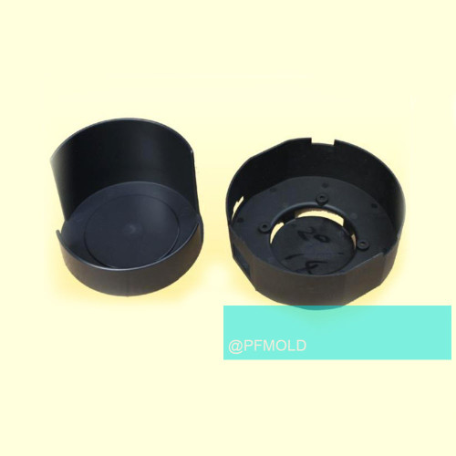 Plastic cover moldfor lampholder