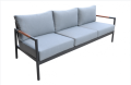 Новый дизайн на открытом воздухе садовый диван