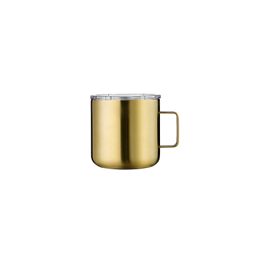 stainless steel travel mug with handle