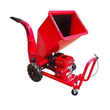 Petrol Powered 7.5hp Garden Tree Shredder Branch Crusher Mini Wood Chipper