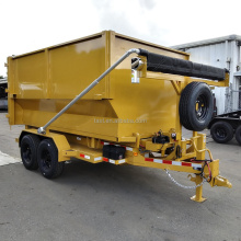 Customizable U-Dump Roll Off Trailer Packages - Factory Wholesale Gooseneck Dump Rolloff Trailers