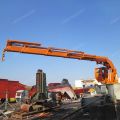 OUCO Customized Marine Deck Cranes With Folding Arm Telescoping to Save Space