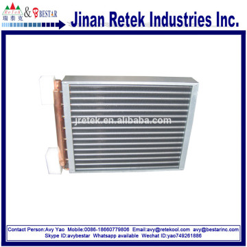 Copper Tube Water to Air Heat Exchanger For US Market