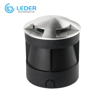 LEDER RGB Diâmetro Redondo 9W LED Inground Light